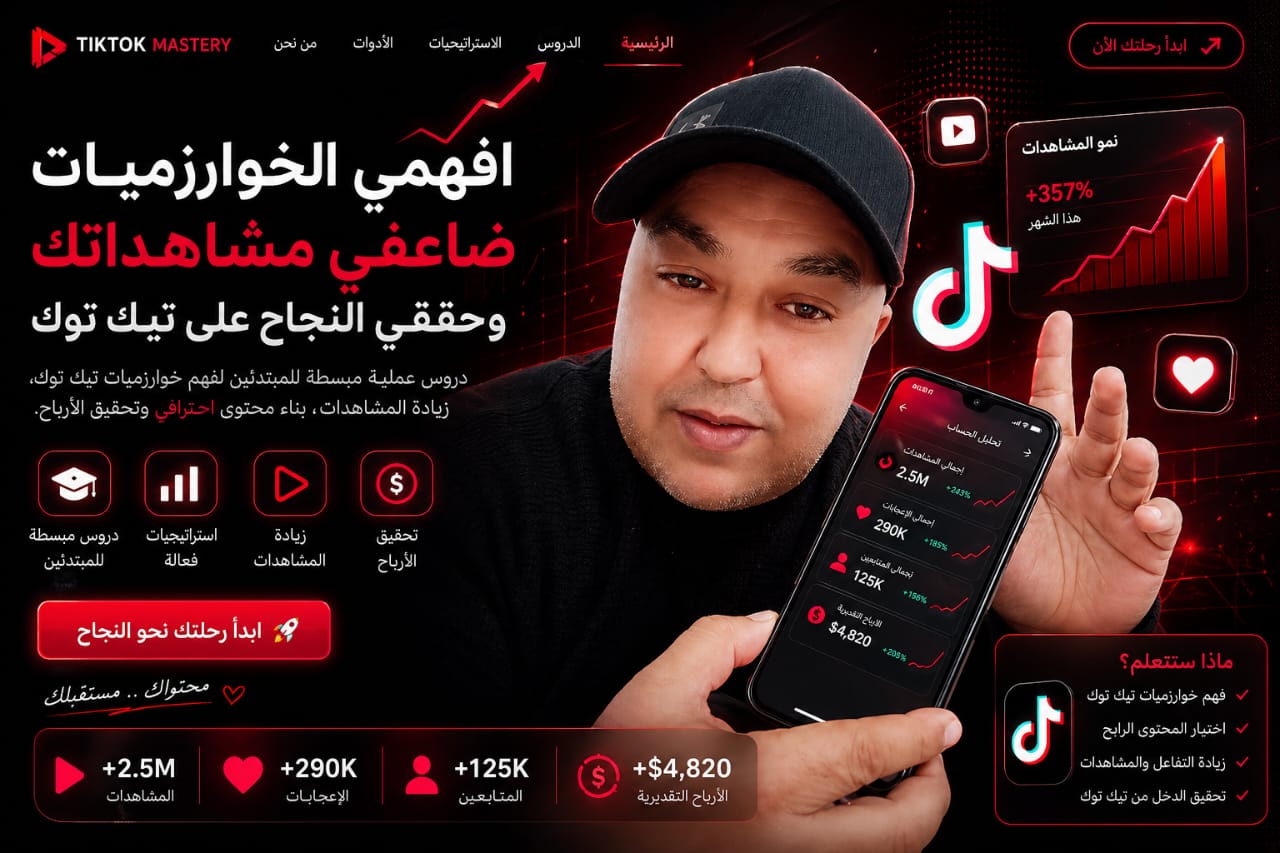 TikTok Mastery Arabic